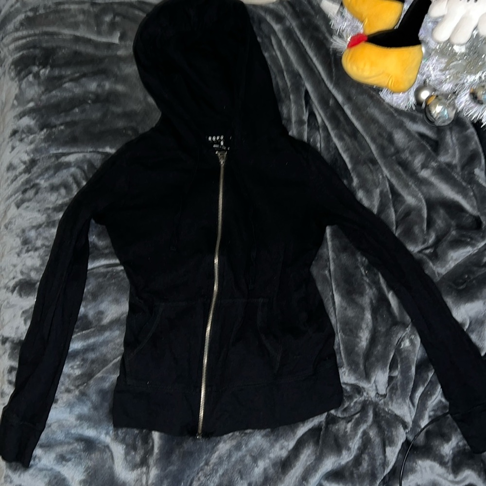 Black Aeropostale Zip-up